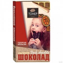 Шоколад горький 'Сицилийский апельсин' (115 гр)