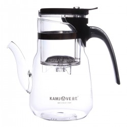 Чайник Гунфу Kamjove с белой кнопкой, с носиком, 750 мл