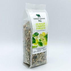 Зеленый с имбирем и медом, 100гр.