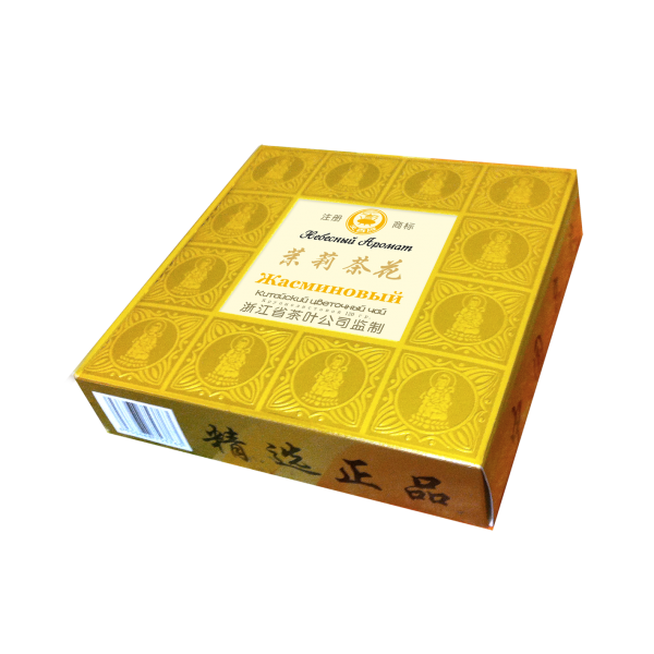 Жасминовый чай в картонной коробке