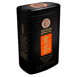 Чёрный чай ОТБОРНЫЙ в жестяной банке