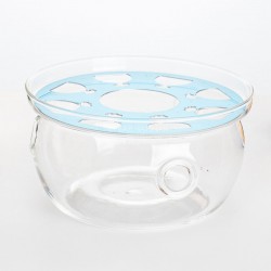 Стеклянная подставка-подогреватель Лотос