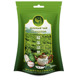 Зелёный чай с саусепом ВЕРБЛЮД в зип пакете