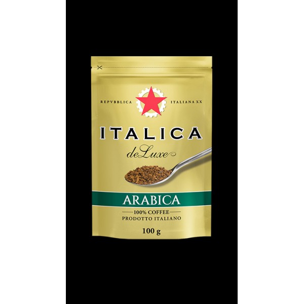 Растворимый сублимированный кофе Doy Pack De Luxe Arabica Растворимый сублимированный кофе Doy Pack De Luxe Arabica