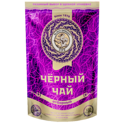Чёрный чай отборный ЧЕРНЫЙ ДРАКОН в зип пакете