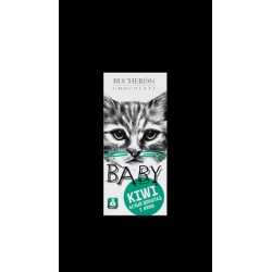 BUCHERON BABY БЕЛЫЙ ШОКОЛАД С ДОБАВЛЕНИЕМ КУСОЧКОВ КИВИ