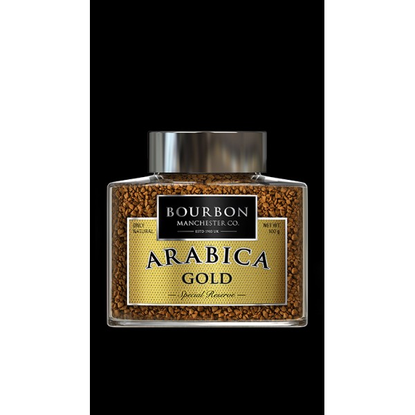 Кофе BOURBON ARABICA GOLD сублимированный арабика 100 г Кофе BOURBON ARABICA GOLD сублимированный арабика 100 г