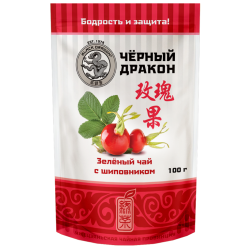 Зелёный чай с ШИПОВНИКОМ