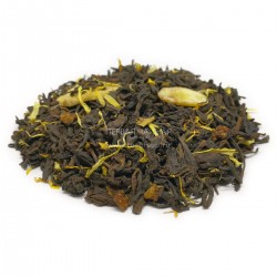 Чай Пуэр Клубника-банан