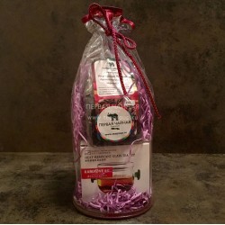 Мешок-косметичка, 300х120 мм, красный