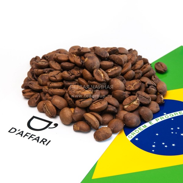 Кофе в зернах Кофе D'Affari Бразилия Моджиана Кофе в зернах Кофе D'Affari Бразилия Моджиана
