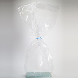 Упаковка подарочная с рисунком (110х170х600, жёсткое основание разных цветов)