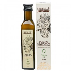 КЕДРОВОЕ МАСЛО ХОЛОДНОГО ОТЖИМА, 250 мл