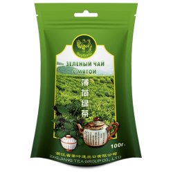 Зеленый чай с мятой ВЕРБЛЮД в зип пакете