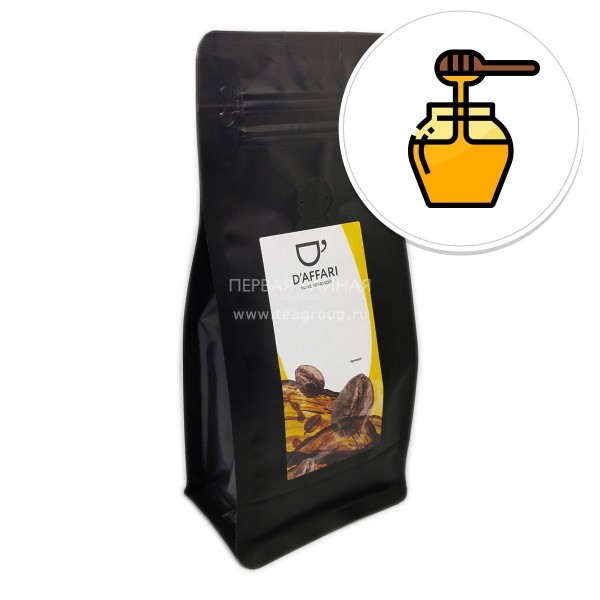 Кофе D'Affari Турецкий мед, 250 гр Кофе D'Affari Турецкий мед, 250 гр