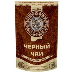 Чёрный чай крупнолистовой Черный Дракон в зип пакете
