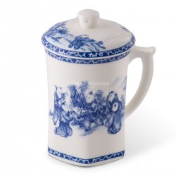 Заварочная чашка Поединок (без заварочной колбы), 400мл.