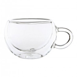 Стеклянная пиала с ручкой Азия, 200 мл