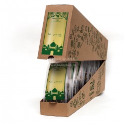 Шоу-бокс Зеленый с имбирем и медом Падишах, 8 шт по 100 гр