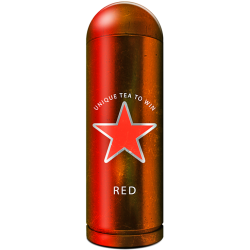 Чёрный чай индийский в жестяной банке (красной)
