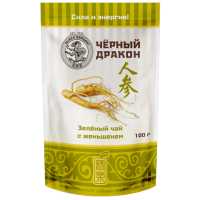 Зелёный чай с ЖЕНЬШЕНЕМ