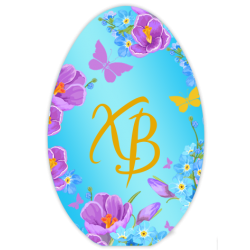 Чёрный чай крупнолистовой в подарочной упаковке ХВ (голубой)