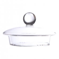 Стеклянная крышка для заварочного чайника Слон (чайник с колбой)