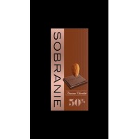 SOBRANIE 50% CACAO ТЕМНЫЙ ШОКОЛАД С ОРЕХАМИ
