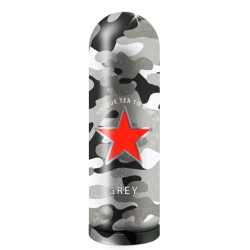 Чёрный чай индийский в жестяной банке (серый)