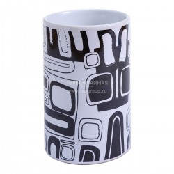 Стакан Black and white squares 250 мл
