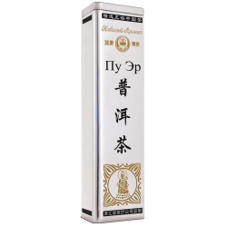 Чай Пу Эр в жестяной коробке