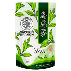 Чай Улун Черный Дракон в зип пакете