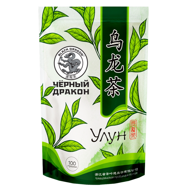 Чай Улун Черный Дракон в зип пакете Чай Улун Черный Дракон в зип пакете