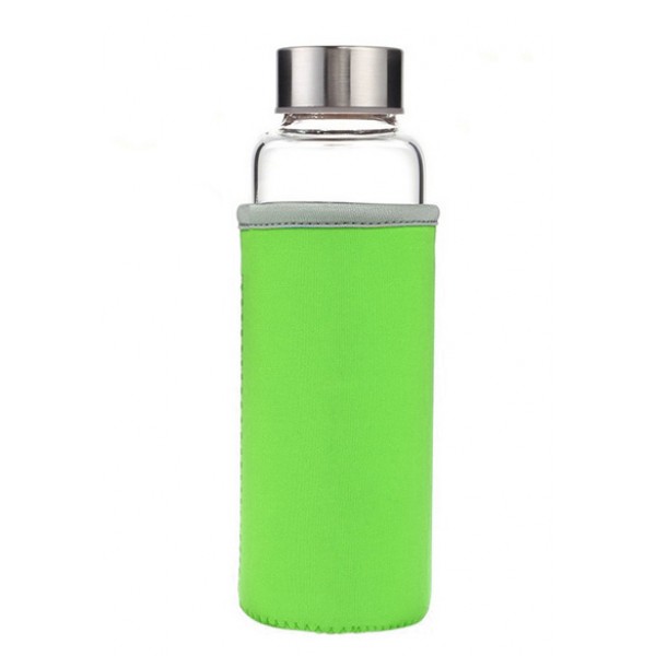 Бутылка в чехле (салатовый) 500ML