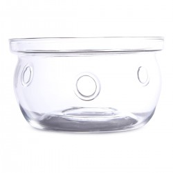 Стеклянная подставка-подогреватель Лотос, малая