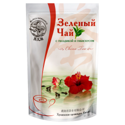 Зелёный чай с ГВОЗДИКОЙ и ГИБИСКУСОМ