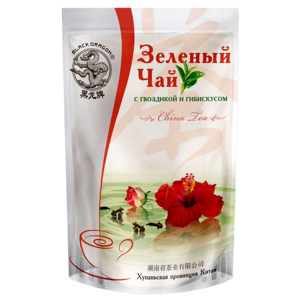 Зелёный чай с ГВОЗДИКОЙ и ГИБИСКУСОМ