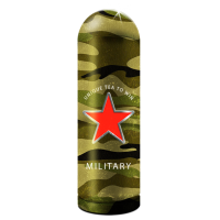 Чёрный чай индийский в жестяной банке (военный)