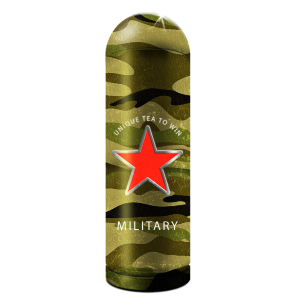 Чёрный чай индийский в жестяной банке (военный) Чёрный чай индийский в жестяной банке (военный)