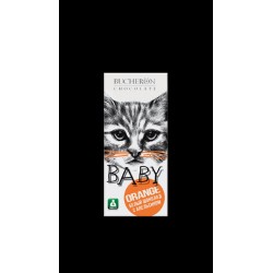 BUCHERON BABY БЕЛЫЙ ШОКОЛАД С ДОБАВЛЕНИЕМ КУСОЧКОВ АПЕЛЬСИНА