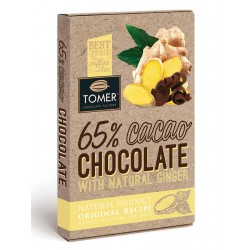 Горький шоколад Томер, с имбирем, 90 г