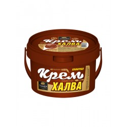 Крем-халва ТОМЕР Кунжутная с какао, 800 гр